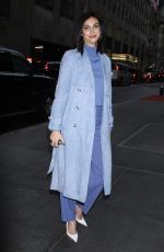 MORENA BACCARIN Arrives at NBC Studio in New York 11/26/2018