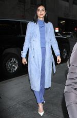 MORENA BACCARIN Arrives at NBC Studio in New York 11/26/2018