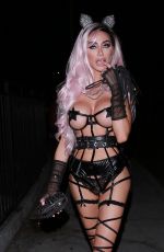 MORGAN OSMAN at Galore Magazine Party in Los Angeles 10/31/2018