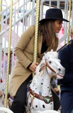 MYLEENE KLASS at Hyde Park Winter Wonderland in London 11/25/2018