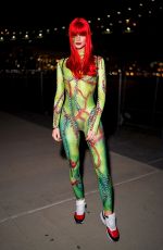 NADINE LEOPOLD at V Magazine Halloween Party in New York 10/26/2018