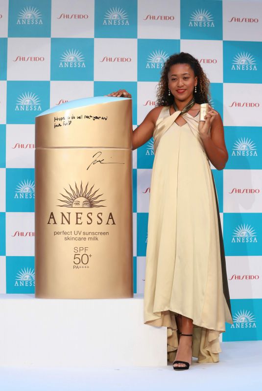 NAOMI OSAKA at Shiseido Press Presentation in Tokyo 11/20/2018