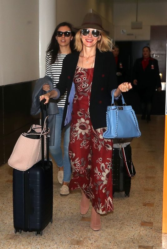 NAOMI WATTS Arrives at Airport in Sydney 11/10/2018