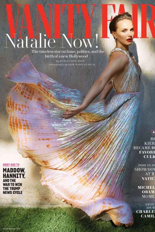NATALIE PORTMAN in Vanity Fair Magazine, December 2018