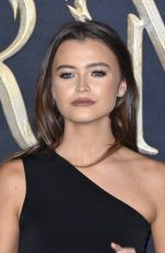 NATALYA WRIGHT at Fantastic Beasts: The Crimes of Grindelwald Premiere in London 11/13/2018