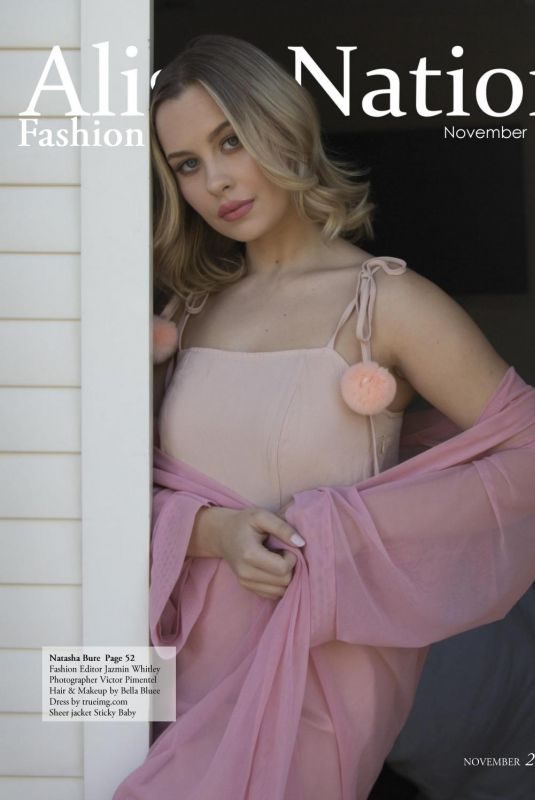 NATASHA BURE in Alist-nation Magazine, November 2018