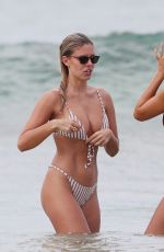NATASHA OAKLEY and DEVIN BRUGMAN in Bikini at Bondi Beach in Sydney 11/02/2018