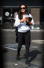 NAYA RIVERA Out in Los Angeles 11/07/2018