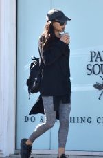 NAYA RIVERA Out Shopping in Studio City 11/13/2018