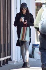 NAYA RIVERA Out Shopping in Studio City 11/13/2018