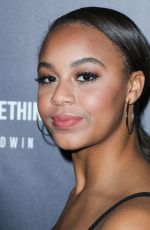 NIA SIOUX at Prettylittlething Starring Hailey Baldwin Event in Los Angeles 11/05/2018