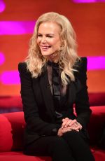NICOLE KIDMAN at Graham Norton Show in London 11/22/2018