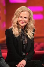 NICOLE KIDMAN at Graham Norton Show in London 11/22/2018