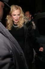 NICOLE KIDMAN Leaves Bafta in London 11/21/2018