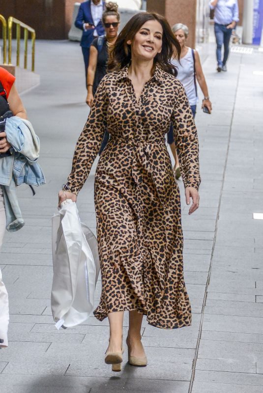 NIGELLA LAWSON Leaves a Television Studio in Sydney 11/27/2018