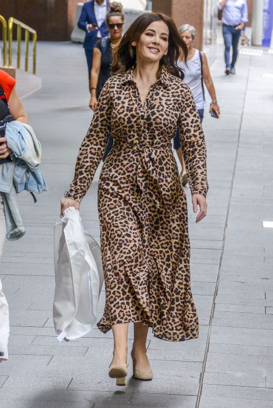 NIGELLA LAWSON Leaves a Television Studio in Sydney 11/27/2018
