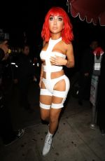 NIKITA DRAGUN at Travis Scott Halloween Bash in West Hollywood 10/31/2018