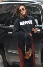NINA DOBREV at Dogpound Gym in New York 11/03/2018