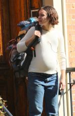 OLIVIA COOKE on the Set of Modern Love in New York 11/02/2018