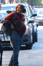 OLIVIA COOKE on the Set of Modern Love in New York 11/02/2018