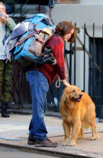 OLIVIA COOKE on the Set of Modern Love in New York 11/02/2018