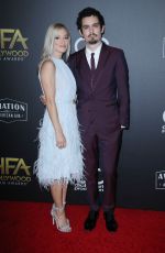 OLIVIA HAMILTON at Hollywood Film Awards in Los Angeles 11/04/2018