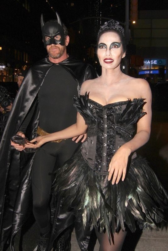 PADMA LAKSHMI at Heidi Klum’s Halloween Party in New York 10/31/2018