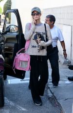 PARIS HILTON Out with Her Dog in Beverly Hills 11/02/2018