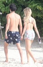 PETRA NEMCOVA in Bikini Top on Holiday in Tulum 11/13/2018
