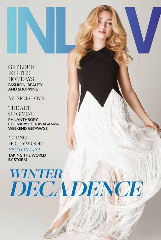 PEYTON ROI LIST in Inlove Magazine, Winter 2019 Issue