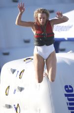 PHILLIPPA BENNETT in Swimsuit at Gold Coast Aqua Park 11/08/2018