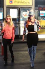 PHOEBE PRICE and MARCELA IGLESIAS Out for Ice Cream in Los Angeles 11/23/2018