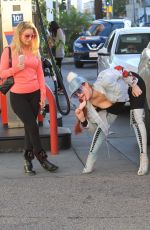 PHOEBE PRICE and MARCELA IGLESIAS Out for Ice Cream in Los Angeles 11/23/2018