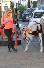 PHOEBE PRICE and MARCELA IGLESIAS Out for Ice Cream in Los Angeles 11/23/2018