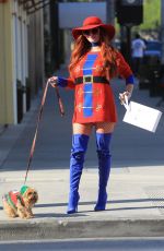 PHOEBE PRICE Out Shopping in Beverly Hills 11/28/2018