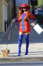 PHOEBE PRICE Out Shopping in Beverly Hills 11/28/2018