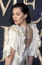 POPPY CORBY-TUECH at Fantastic Beasts: The Crimes of Grindelwald Premiere in London 11/13/2018