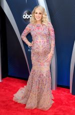 Pregnant CARRIE UNDERWOOD at 2018 CMA Awards in Nashville 11/14/2018