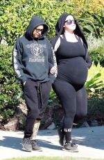 Pregnant KAT VON D and Rafael Reyes Out in Los Angeles 11/10/2018
