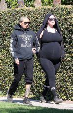 Pregnant KAT VON D and Rafael Reyes Out in Los Angeles 11/10/2018