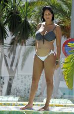 Pregnant MALIN ANDERSSON in Bikini on Holiday in Spain 11/09/2018