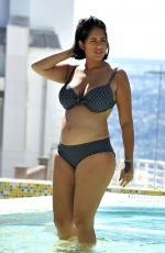 Pregnant MALIN ANDERSSON in Bikini on Vacation in Spain 11/07/2018