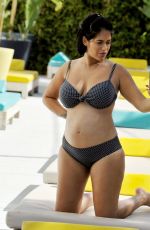 Pregnant MALIN ANDERSSON in Bikini on Vacation in Spain 11/07/2018
