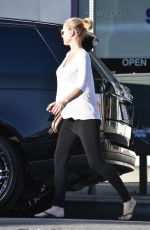 Pregnant PAIGE BUTCHER Out in Los Angeles 11/03/2018