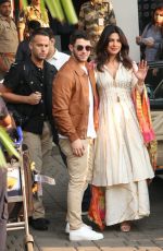 PRIYANKA CHOPRA and Nick Jonas at Airport in Mumbai 11/28/2018