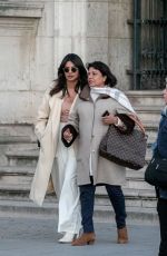 PRIYANKA CHOPRA Out and About in Paris 11/18/2018