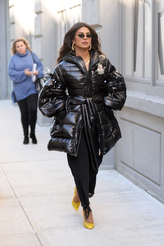 PRIYANKA CHOPRA Out in New York 10/30/2018