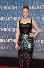 RACHEL MCADAMS at 2019 Breakthrough Prize in Mountain View 11/04/2018