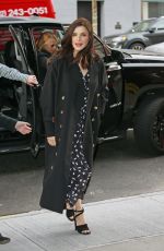 RACHEL WESIZ Arrives at CBS Studios in New York 11/09/2018