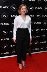 REBECCA BENSON at Flack UKTV Premiere in London 11/13/2018